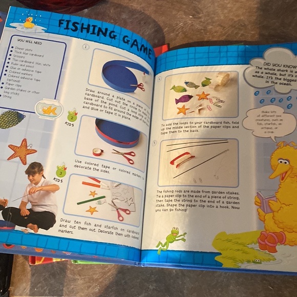 Sesame Street kids craft books set, including 3 books - Picture 4 of 10